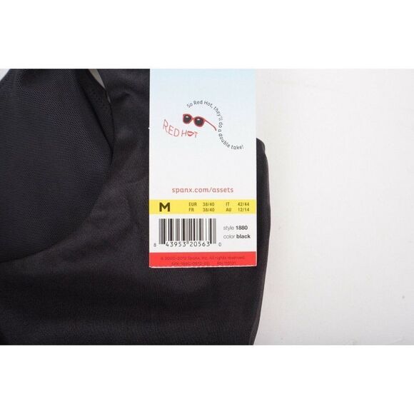 SPANX Body Shaper Womens Body Shaper Core Controllers Open Bust Tank Top M Black - Picture 3 of 3